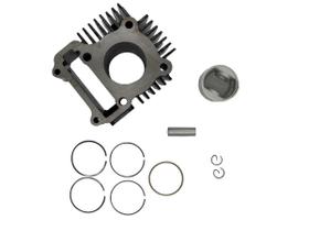 Kit Cilindro Pistão Aneis Pino Trava Yamaha Crypton 105