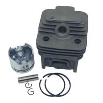 Kit Cilindro Pistão Anéis Roçadeira Importada 52cc 44mm Kit Cilindro Pistão Anéis Roçadeira Importada 52cc 44mm