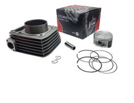 Kit Cilindro Pistão Anéis Vini CB 300 XRE 300 2009 Em Diante