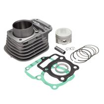 Kit Cilindro Pistão Anel KMP CG 2002 2003 2004 2005 2006 2007 2008 / NXR Bros 125 2003 2004 2005