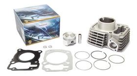 Kit Cilindro Pistão Completo Juntas Honda Cg 125 Fan 09/... - DOMINATOR