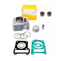 Kit Cilindro Pistao E Aneis Ybr125 factor Xtz 125 Metal Leve