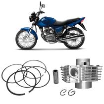 Kit Cilindro Pistão e Anel CG Fan Titan NXR Bros 150 1 CIL Kit Cilindro Pistão e Anel CG Fan Titan NXR Bros 150 1 CIL