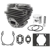 Kit Cilindro + Pistão + Juntas Para Husqvarna 143r-ii 143r2 Kit Cilindro + Pistão + Juntas Para Husqvarna 143r-ii 143r2