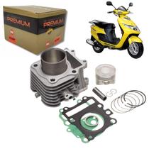 Kit Cilindro Pistão Motor Kmp Juntas Burgman 125 2005-2010