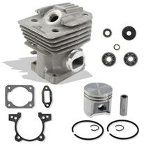 Kit Cilindro Retentor Rolamento Gaiola Para Stihl Fs 220