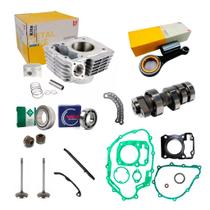 Kit Cilindro Titan 150 fan 150 comando rolamento biela junta