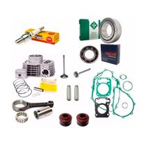 kit cilindro titan 150 nxr bros ate 2014 c/biela e rolamento - METAL LEVE