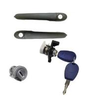 Kit cilindros maçaneta mesma chave palio g1 fase 2 após 2004