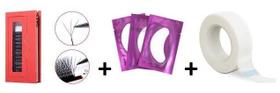 Kit cilios 3d dece mars+3 pad gel+ fita micropore Kit cilios 3d dece mars+3 pad gel+ fita micropore