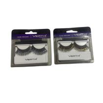 Kit Cílios Artísticos Dourados e Prateados Vertix - CARNAVAL