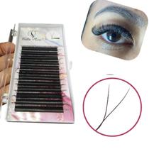 Kit Cílios Fio a Fio Modelo Y Mix Curva D Profissional Lash Kit Cílios Fio a Fio Modelo Y Mix Curva D Profissional Lash