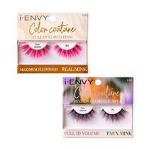 Kit Cílios Postiços i-ENVY Color Couture 2 unid - Kiss New York Cor: Full Pink + Mixed Purple Kit Cílios Postiços i-ENVY Color Couture 2 unid - Kiss New York Cor: Full Pink + Mixed Purple