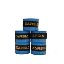 Kit Cinco Overgrip Super Grip Seca Raquete Beach Tennis Zarsia Absorção Suor Conforto Durabilidade