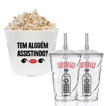 Kit Cinema Namorados Tem Alguém Assistindo