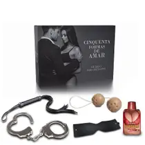 Kit Cinquenta Formas de Amar - Aventura Sensual