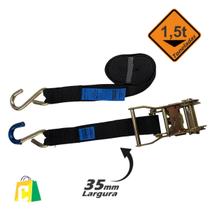Kit Cinta Amarração De Carga 35Mm 3M Capacidade 1,5T Kit Cinta Amarração De Carga 35Mm 3M Capacidade 1,5T