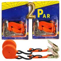 Kit Cinta Catraca Amarração Náutica 4,5 Metros 800kg Cada Para Barco,Jet Ski, Bike, Moto 25mm Kit Cinta Catraca Amarração Náutica 4,5 Metros 800kg Cada Para Barco,Jet Ski, Bike, Moto 25mm