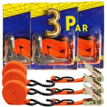 Kit Cinta Catraca Amarração Náutica 4,5 Metros 800kg Cada Para Barco,Jet Ski, Bike, Moto 25mm Kit Cinta Catraca Amarração Náutica 4,5 Metros 800kg Cada Para Barco,Jet Ski, Bike, Moto 25mm