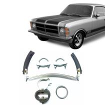 Kit Cinta Suporte Coxim Escapamento Opala 6 Cil - 1974...