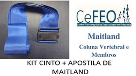 Kit Cinto + Apostila De Maitland- Fisioterapia -Mulligan