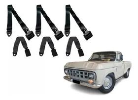 Kit Cinto De Segurança Chevrolet C10 D10 Dianteiro Completo - X-CAR