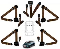 Kit cinto de segurança COMPLETO para CHEVROLET CELTA + fechos
