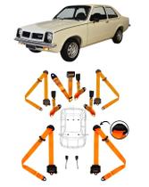 Kit cinto de segurança COMPLETO para CHEVROLET CHEVETTE + fechos Kit cinto de segurança COMPLETO para CHEVROLET CHEVETTE + fechos
