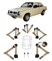 Kit cinto de segurança COMPLETO para CHEVROLET CHEVETTE + fechos