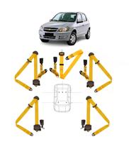 Kit cinto de segurança COMPLETO para CHEVROLET CORSA + fechos