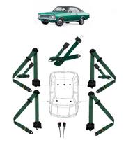 Kit cinto de segurança COMPLETO para CHEVROLET OPALA + fechos - HCML