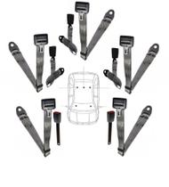 Kit cinto de segurança COMPLETO para FIAT 147 + fechos