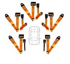 Kit cinto de segurança COMPLETO para FIAT 147 + fechos
