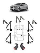 Kit cinto de segurança COMPLETO para FIAT GRAN SIENA + fechos
