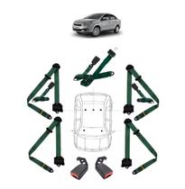 Kit cinto de segurança COMPLETO para FIAT GRAN SIENA + fechos