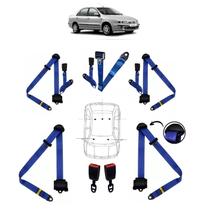 Kit cinto de segurança COMPLETO para FIAT MAREA + fechos