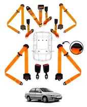 Kit cinto de segurança COMPLETO para FIAT MAREA + fechos