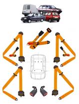 Kit cinto de segurança COMPLETO para FIAT PALIO + fechos