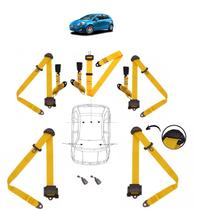 Kit cinto de segurança COMPLETO para FIAT PUNTO + fechos