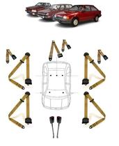 Kit cinto de segurança COMPLETO para FORD BELINA + fechos Kit cinto de segurança COMPLETO para FORD BELINA + fechos