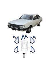 Kit cinto de segurança COMPLETO para FORD CORCEL + fechos