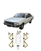 Kit cinto de segurança COMPLETO para FORD CORCEL + fechos Kit cinto de segurança COMPLETO para FORD CORCEL + fechos
