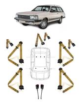 Kit cinto de segurança COMPLETO para FORD DELREY + fechos