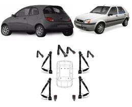 Kit cinto de segurança COMPLETO para FORD KA + fechos