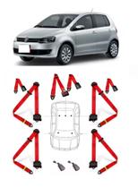 Kit cinto de segurança COMPLETO para VOLKSWAGEN FOX + fechos