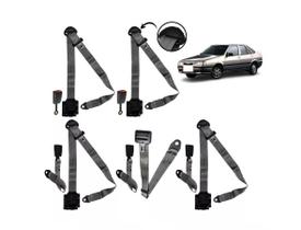 Kit cinto de segurança COMPLETO RETRÁTIL para FIAT TEMPRA + fechos