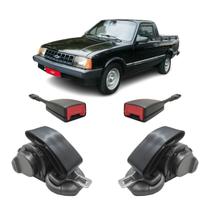 Kit Cinto De Segurança Preto Chevy 3 Pontos Haste