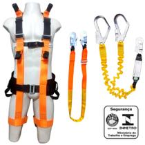 KIt Cinto de Segurança Tipo Paraquedista com Talabartes. KIt Cinto de Segurança Tipo Paraquedista com Talabartes.