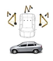 Kit cinto de segurança traseiro de 3 pontos GM classic