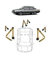 Kit cinto de segurança traseiro VW Santana + fechos